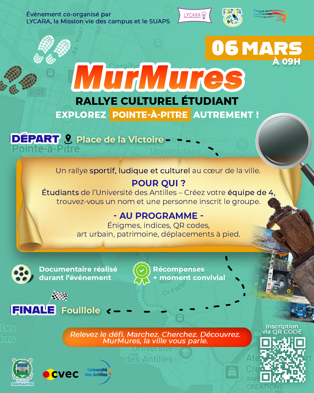 Rallye Culturel Étudiant : Redécouvrez Pointe-à-Pitre autrement !