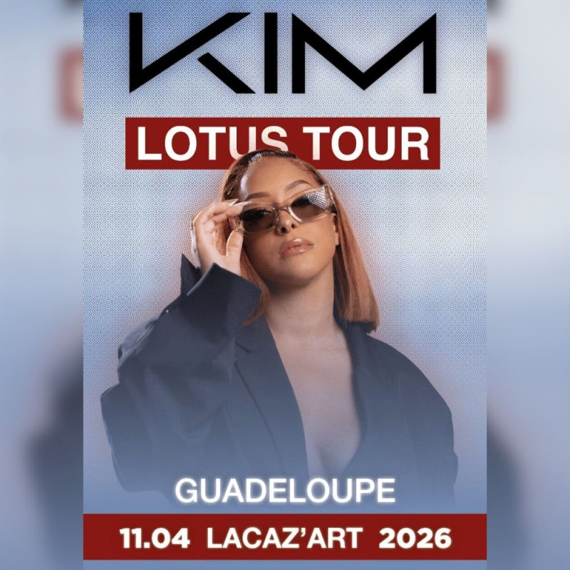 KIM – Lotus Tour : Date Unique en Guadeloupe