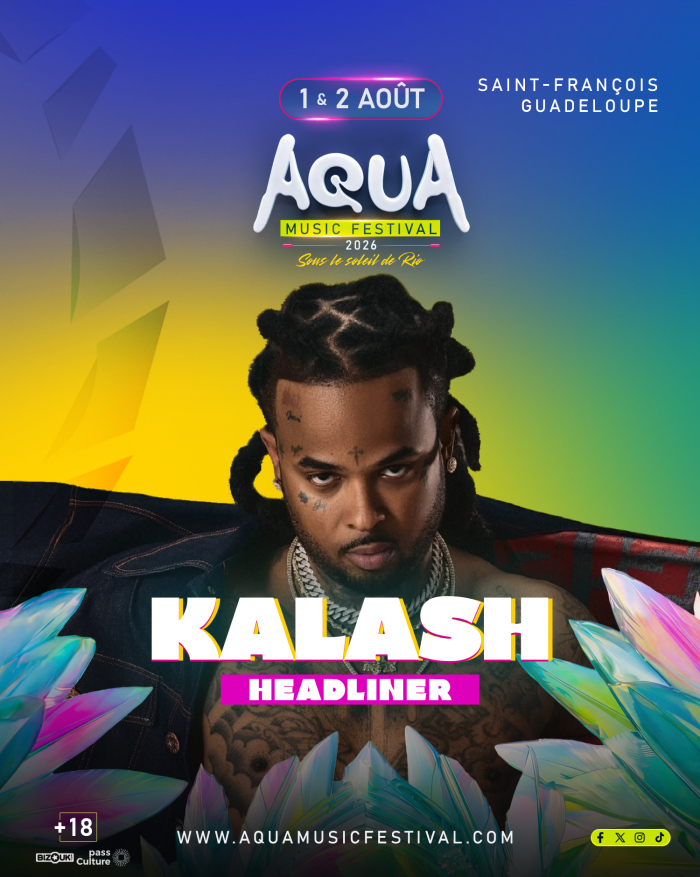 KALASH : Headliner de l'Aqua Music Festival 2026 !