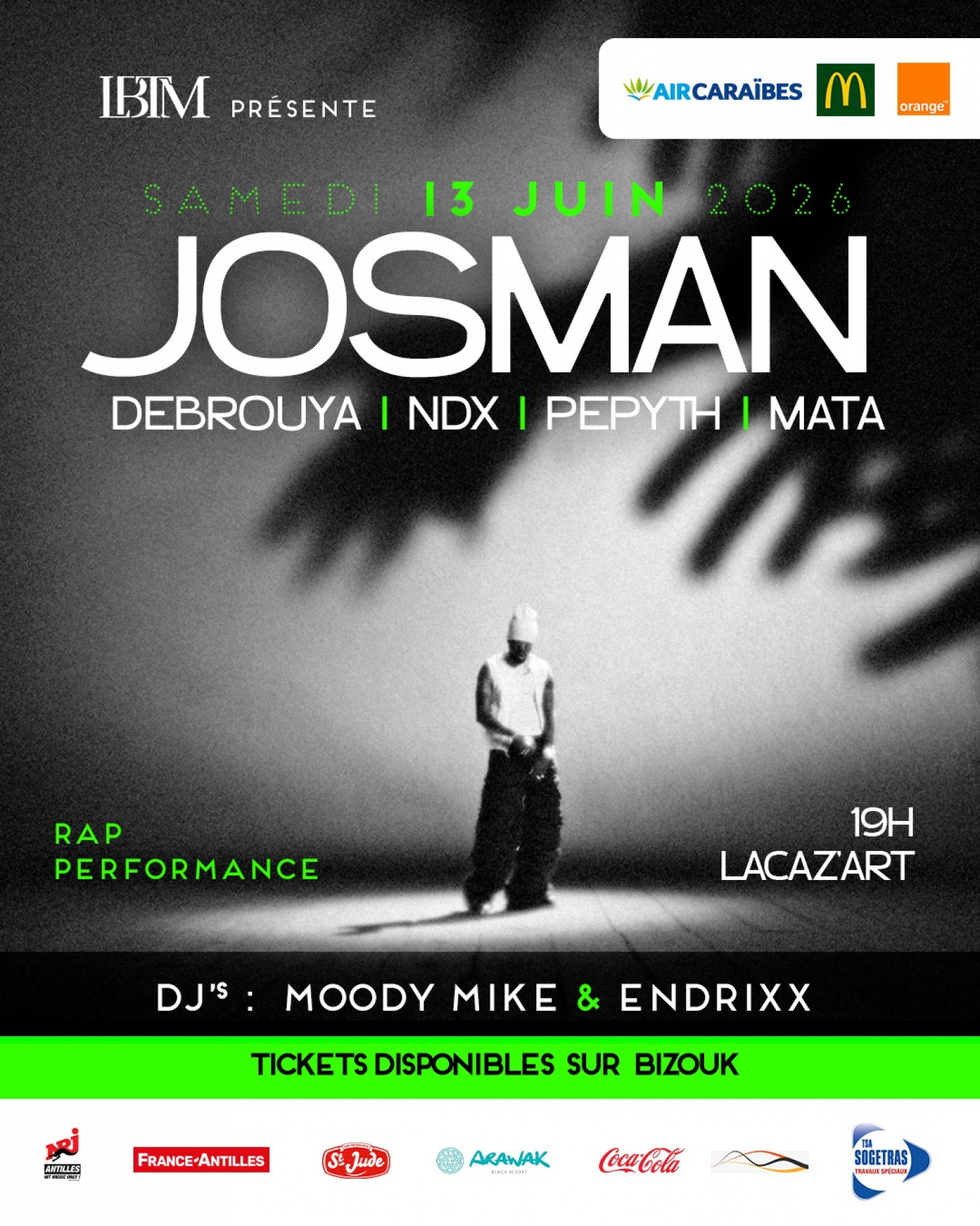 RAP PERFORMANCE : JOSMAN débarque à LaCaz’Art !