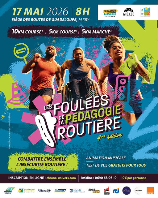 LES FOULÉES DE LA PÉDAGOGIE ROUTIÈRE : Courez pour la bonne cause !
